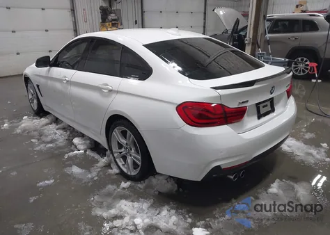 2018 BMW 430I Gran Coupe xDrive from USA, damaged, VIN WBA4J3C59JBL04485